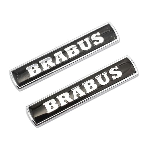 SANSANS Auto-Emblem-Aufkleber, hochwertig, Schwarz, für Smart Brabus, Autoaufkleber von SANSANS