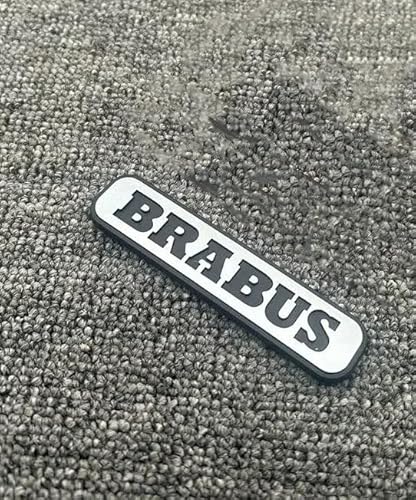 SANSANS Auto-Emblem Aufkleber für Smart Brabus, Schwarz, Kunststoff, Aufkleber, Auto, Smart Brabus von SANSANS