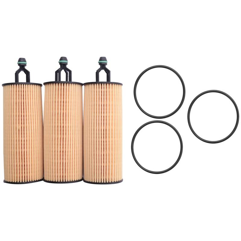 SANSHAN Set Von 3 ÖL Filter für Ram 3.2L 3.6L Pentastar Engine 68191349AA 68191349AC von SANSHAN