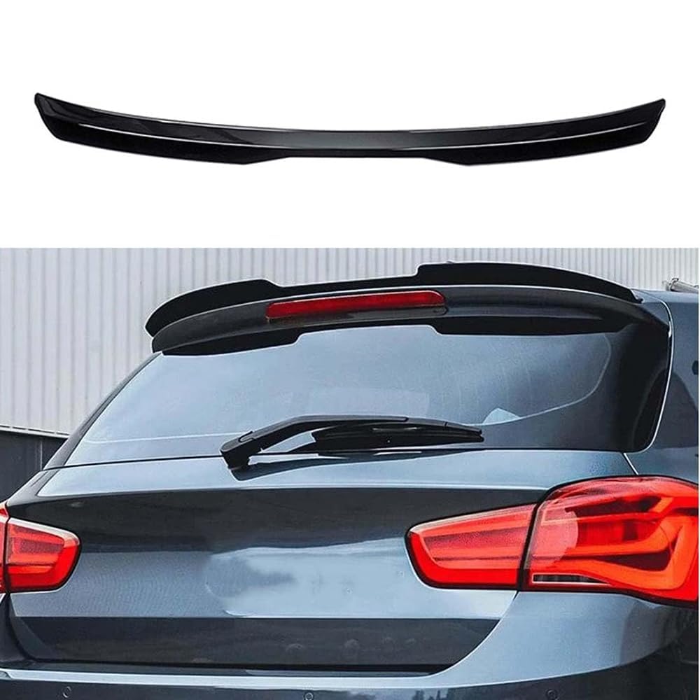 Heckspoiler für BMW 1 Series F20 F21 LCI M135i 116i 116d 118i 120i 120d 125i 125d 128i 2015-2019,ABS Material Spoiler Auto Heckflügel Dachspoilerflügel Heckflügel Lippe Auto Tuning von SANSHAOS