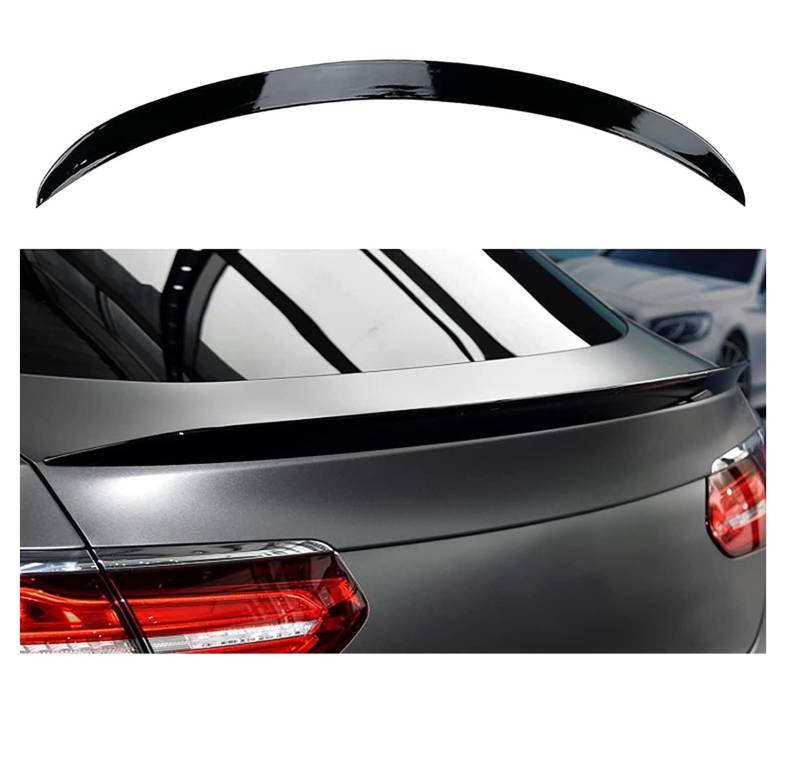 SANSHAOS Heckspoiler für Mercedes-Benz Glc Coupe C253 Glc260 300 2016-2021 Amg,ABS Material Spoiler Auto Heckflügel Dachspoilerflügel Heckflügel Lippe Auto Tuning von SANSHAOS