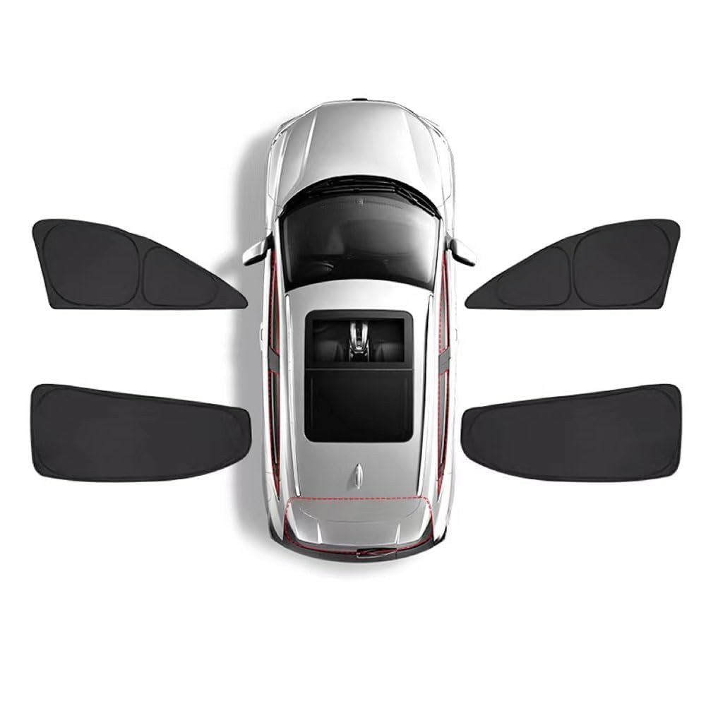 SANSHAOS Sonnenschutz Auto Fenster Sonnenblende für Kia Stonic 2020-2024, UV-Schutz Hitzereduktion Verdunkelung Vorhang Sichtschutz,4pcs Doors Window SANSHAOS Sonnenschutz Auto Fenster Sonnenblende für Kia Stonic 2020-2024, UV-Schutz Hitzereduktion Verdunkelung Vorhang Sichtschutz,4pcs Doors Window von SANSHAOS