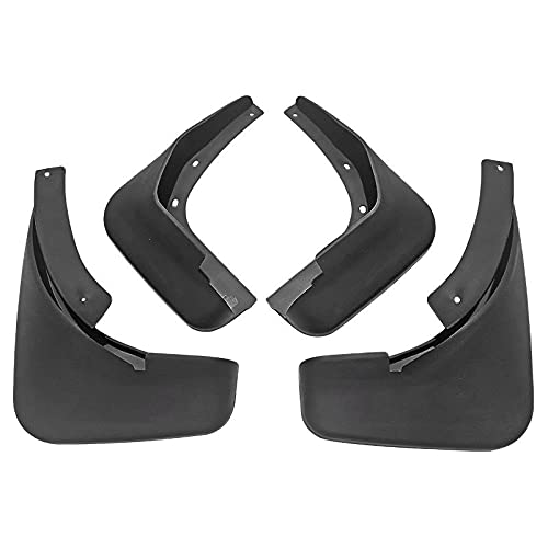 4Stücke Auto Schmutzfänger für Audi A4L 2009-2015, KotflüGel Anti-Schmutz Abdeckung Car Splash Guard Screw Hole Design Car Styling Dekorationszubehör von SANSHAOWUDI