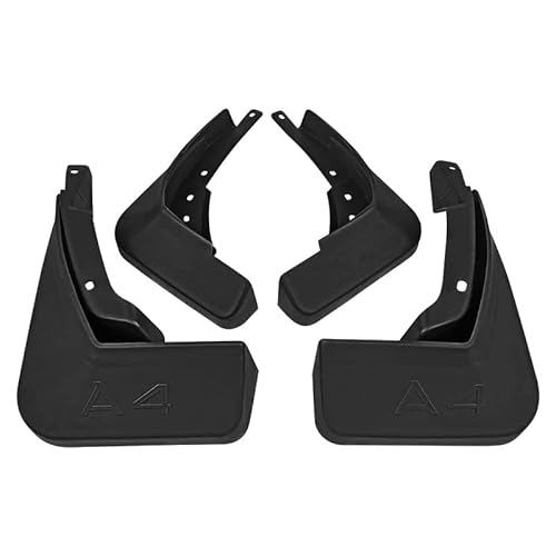 4Stücke Auto Schmutzfänger für Audi A4L 2016-2019, KotflüGel Anti-Schmutz Abdeckung Car Splash Guard Screw Hole Design Car Styling Dekorationszubehör von SANSHAOWUDI