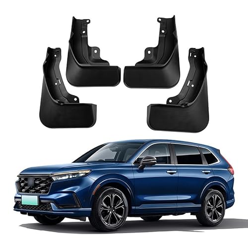 4Stücke Auto Schmutzfänger für Honda CRV CR-V 2023, KotflüGel Anti-Schmutz Abdeckung Car Splash Guard Screw Hole Design Car Styling Dekorationszubehör von SANSHAOWUDI