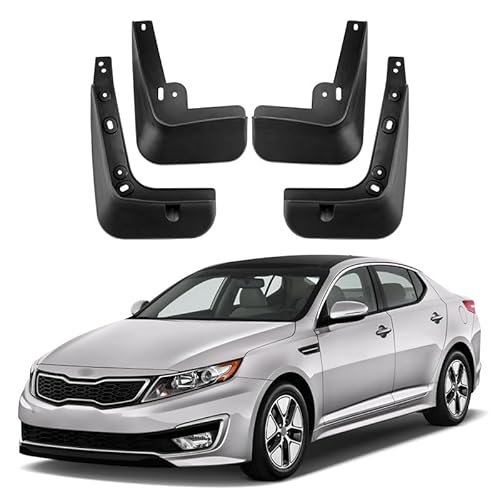 4Stücke Auto Schmutzfänger für Kia Optima ​​K5 2011-2014, KotflüGel Anti-Schmutz Abdeckung Car Splash Guard Screw Hole Design Car Styling Dekorationszubehör von SANSHAOWUDI