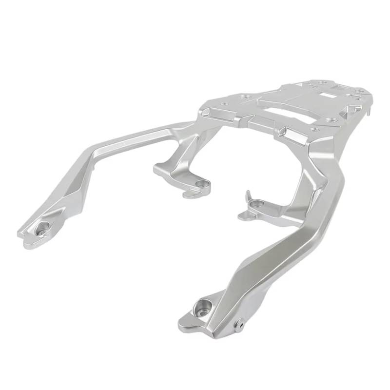 SAQIYEU Motorrad GepäCkträGer Für Xadv750 Für Nss750 Für Forza750 2021 2022 2023 2024 Motorrad Hinten Für Fracht Träger Hinten Gepäck Halter Motorrad Rack Für Fracht Für Regal(Silver) von SAQIYEU