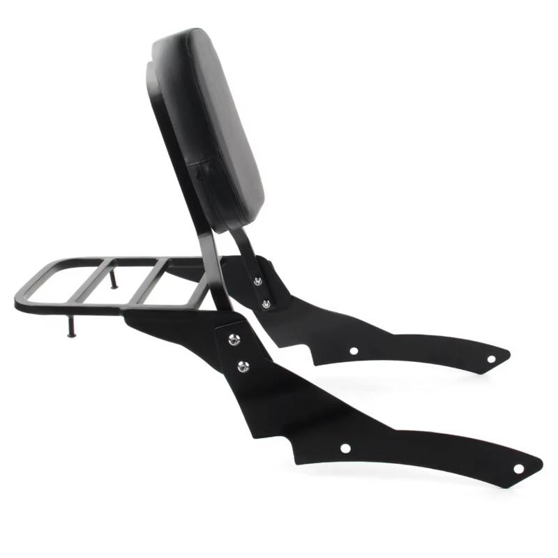 SAQIYEU Motorrad GepäCkträGer Kompatibel Mit Yamaha Für V-Star 400 650 Für Custom 1996–2011 Für Dragstar 400 650 Für Custom 1997–2011 Motorrad Sissy Bar Gepäckträger von SAQIYEU