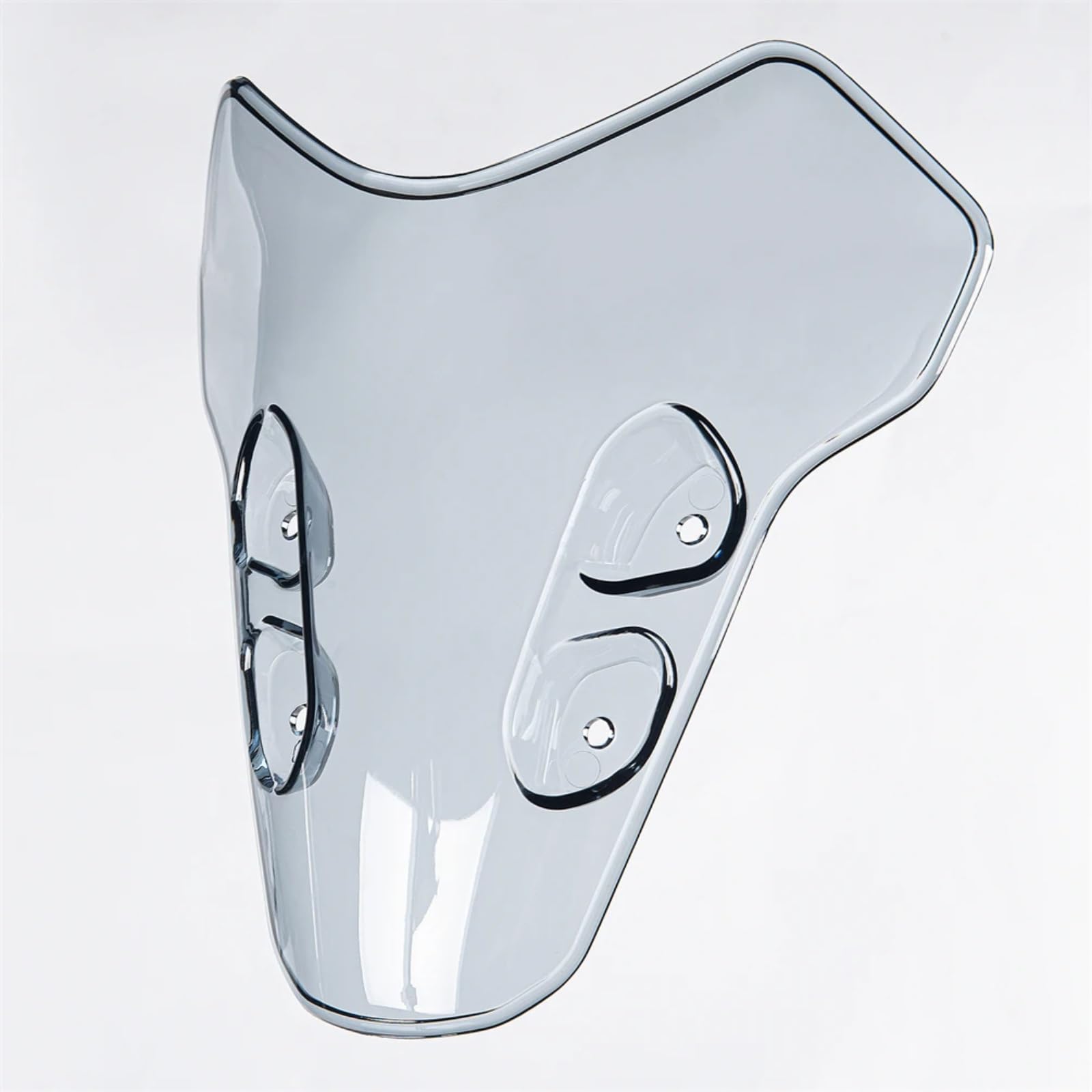 SAQIYEU Motorrad Windschild Für MT-07 2021 2022 2023 Windschutzscheibe Windschutz Air Deflektor Motorrad Frontscheibe Wind Zubehör Motorrad Deflektor Windschutzscheibe(Light Smoke) von SAQIYEU