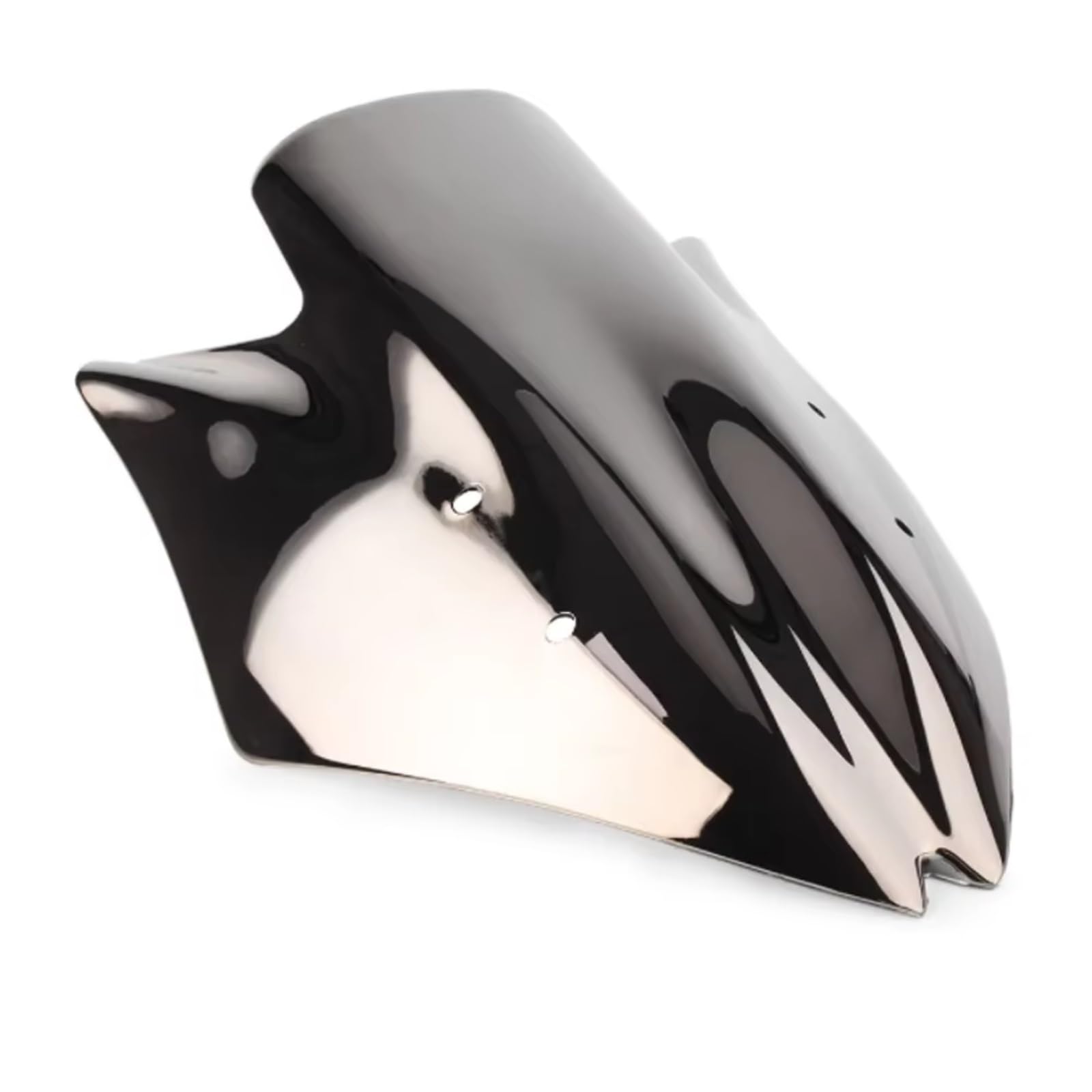 SAQIYEU Motorrad Windschild Für Ninja Für Z1000 2007 2008 2009 Motorrad Zubehör Windschutzscheibe Windschutzscheibe Bildschirm Deflektor Schutz Motorrad Windschutzscheibe Verlängerung(Silver) von SAQIYEU