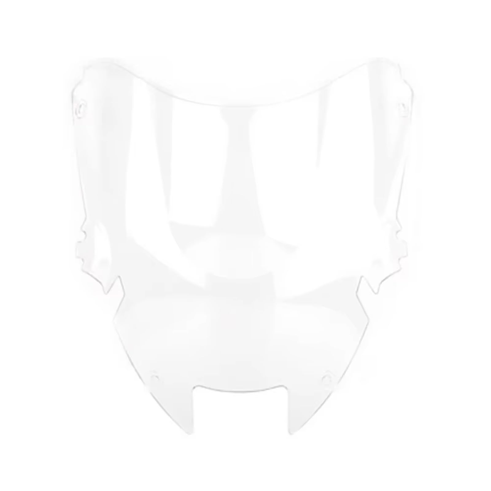 SAQIYEU Motorrad Windschild Für VTR1000F 1997-2005 Motorradzubehör Windschutzscheibe Windschutzscheibe Bildschirm Deflektor Schutz Motorrad Windschutzscheibe Spoiler(Clear) von SAQIYEU