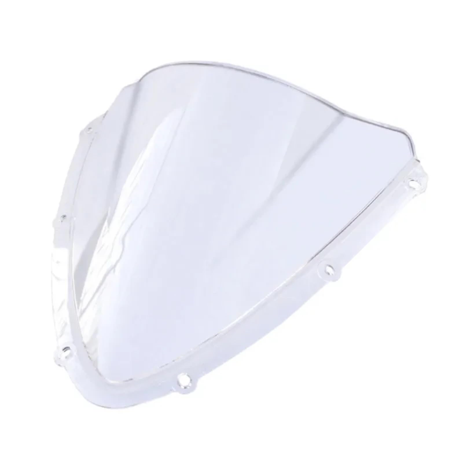 SAQIYEU Motorrad Windschild Kompatibel Mit Suzuki Für GSXR600 Für GSXR750 2008 2009 2010 Motorrad-Windschutzscheiben-Spoiler-Windschutzscheiben-Luft-Windabweiser(Clear) von SAQIYEU