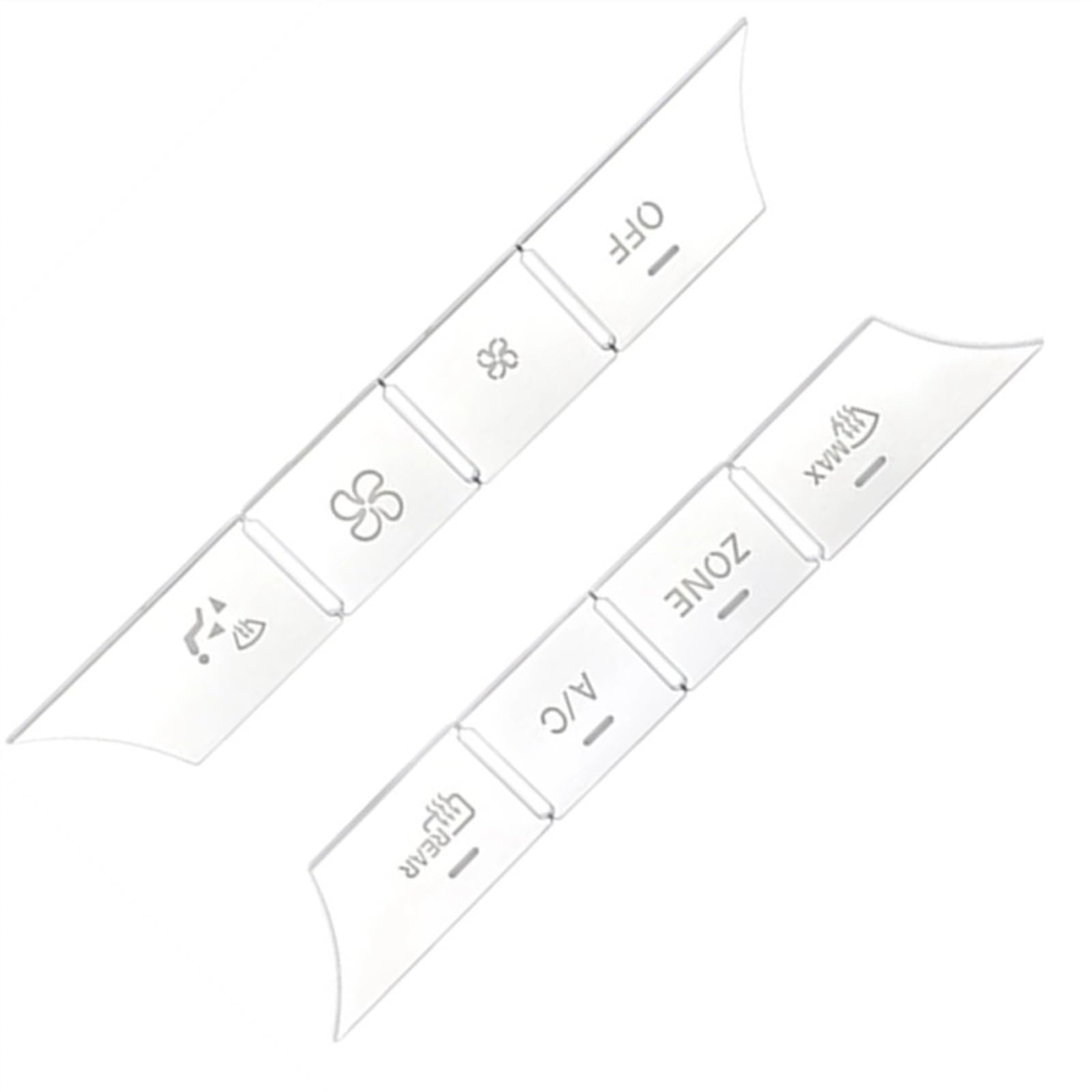 SAQIYEU Schalter Knopf Aufkleber Kompatibel Mit Benz Für CLS Class 2012 2013 2014 2015 2016 2017 Armaturenbretttastenabdeckung Medienlautstärketasten Aufkleber Internes Zubehör von SAQIYEU