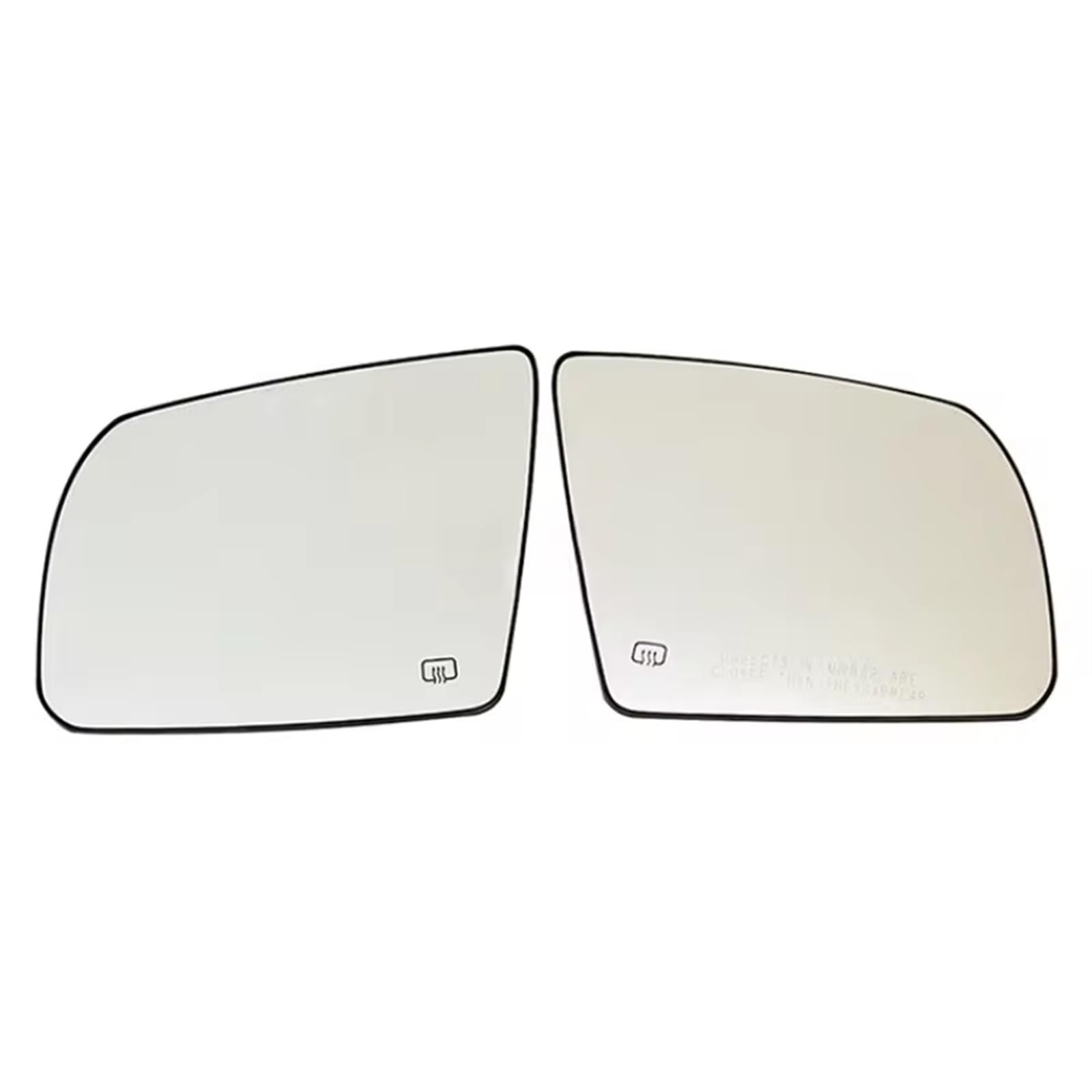 SAQIYEU Seitenspiegel Kompatibel Mit Toyota Für Sequoia Für Tundra 2007 2008 2009-2020 Autozubehör Linse Rückfahrlinse Rückspiegel Spiegel Heizglas 87906-0C020(1 Pair) von SAQIYEU