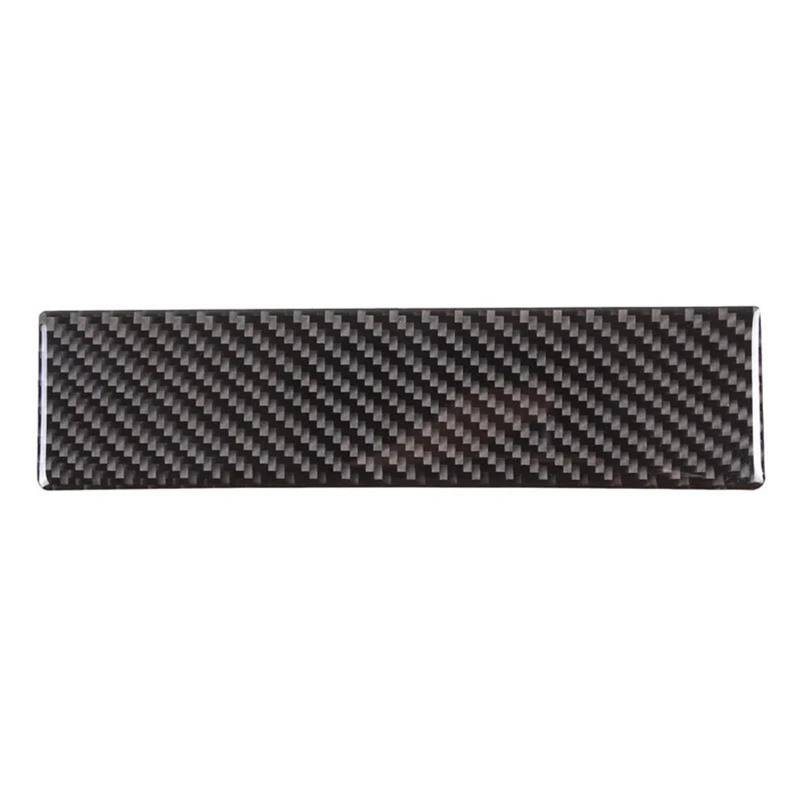 Für Tesla Model 3 2023–2024. Auto Mittelarmlehne Box Panel Trim Cover Innenraum Autozubehör(Carbon Fiber(black)) von SARAYO