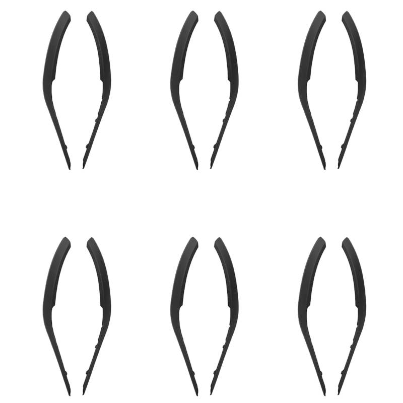 SAROAD 12x Auto Links/Rechts Innere Tür Abdeckung für X1 E84 2010-2016 Schwarz von SAROAD