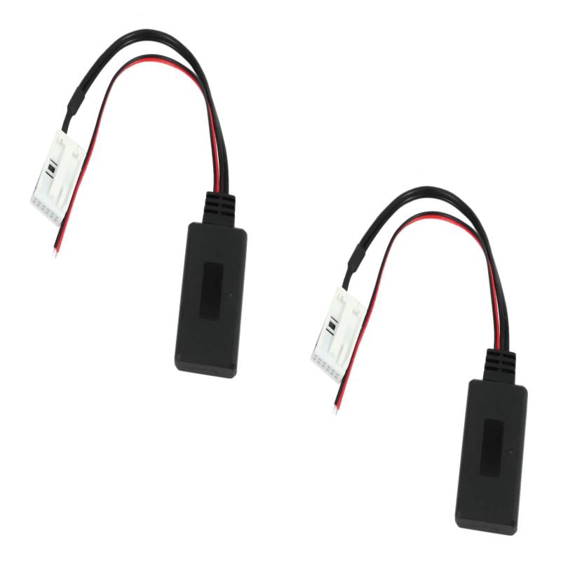 SAROAD 2X für 207 307 407 für C2 C3 RD4 Auto 12Pin Bluetooth Modul Wireless Radio AUX-IN AUX Kabel Adapter von SAROAD