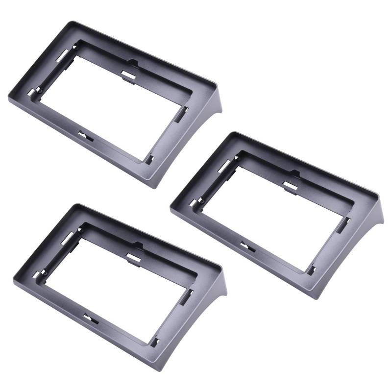 SAROAD 3X 10.1 Auto Faszie für 2010-2018 2Din Fascia Audio Fitting Adapter Panel Frame Kit Autozubehör von SAROAD