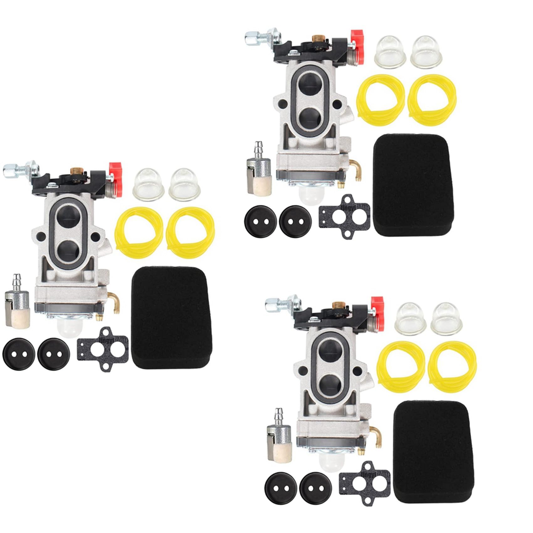 SAROAD 3X Vergaser Satz für 150BT 150BF 350BT 350BF 560BTS 560BFS 570BTS 570BFS 580BTS 580BFS 581155801 502845001 von SAROAD