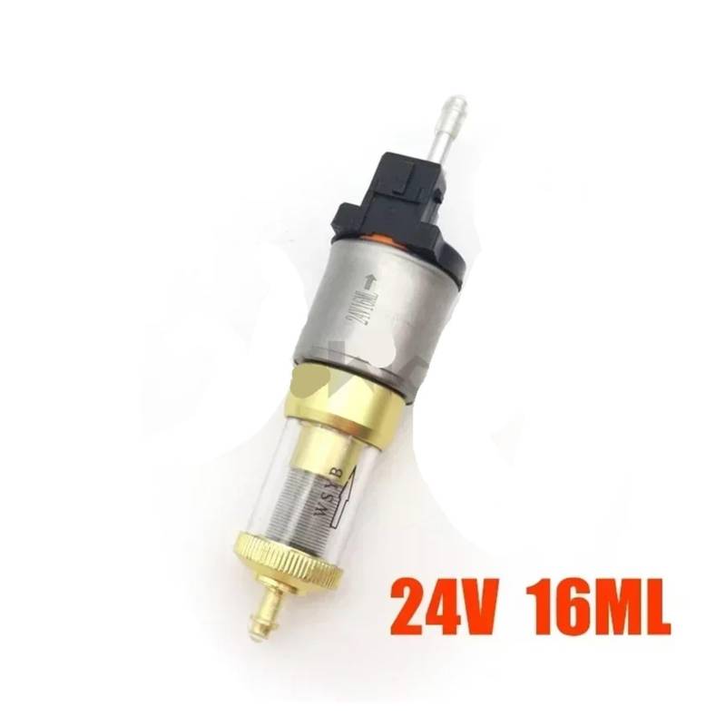 SASJQVMX 12V/24V Auto Upgrade Ultra-Low Noise Heizung Kraftstoff Pumpe 16ml/18ml Fit for Heizung Luft Diesel Parkplatz Öl Pumpe(24V 16ML) von SASJQVMX