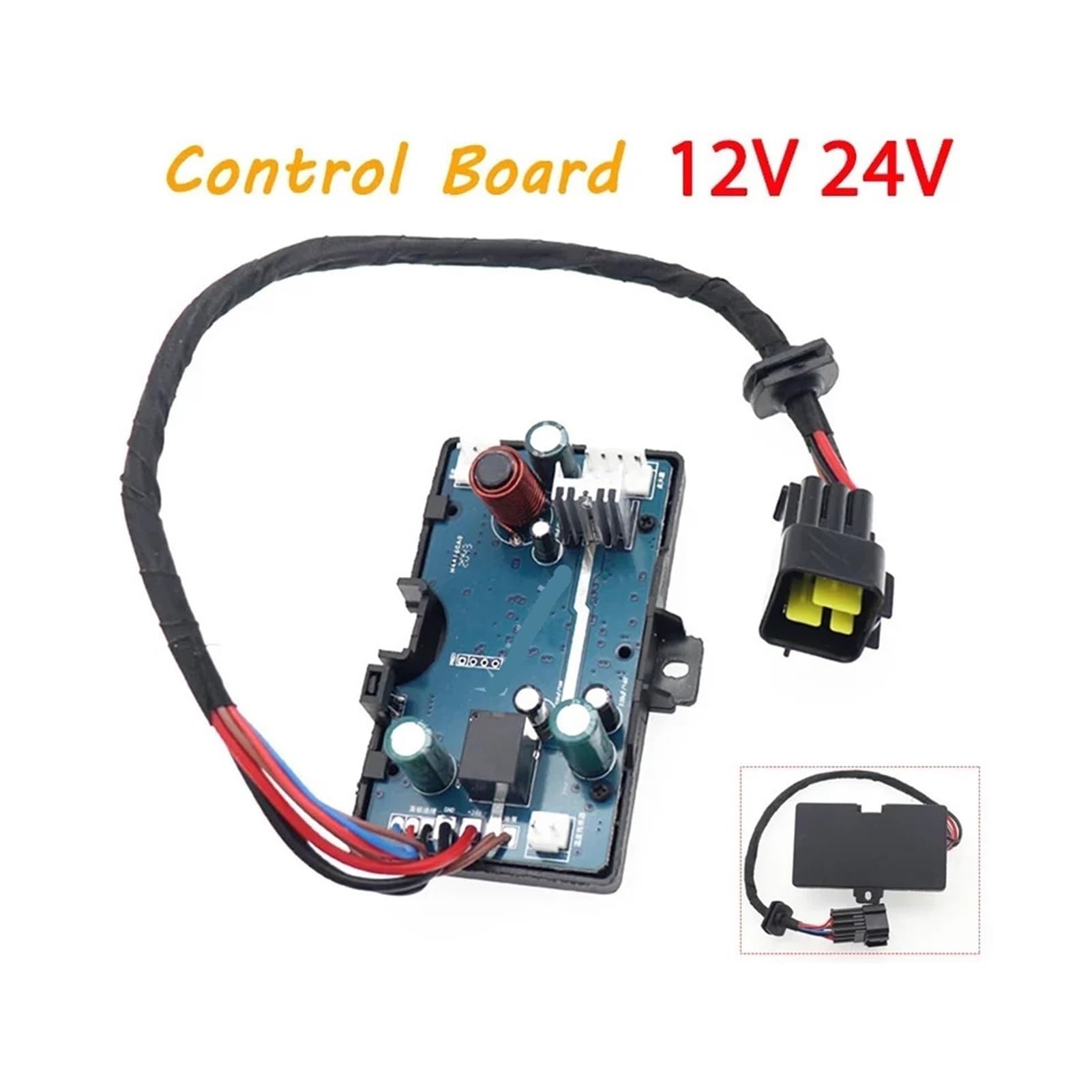 SASJQVMX 12V 24V Auto Diesel Luft Heizung LCD Monitor Schalter + Control Board Motherboard + Fernbedienung Fit For Auto Parkplatz Heizung Controller(Control Board) von SASJQVMX