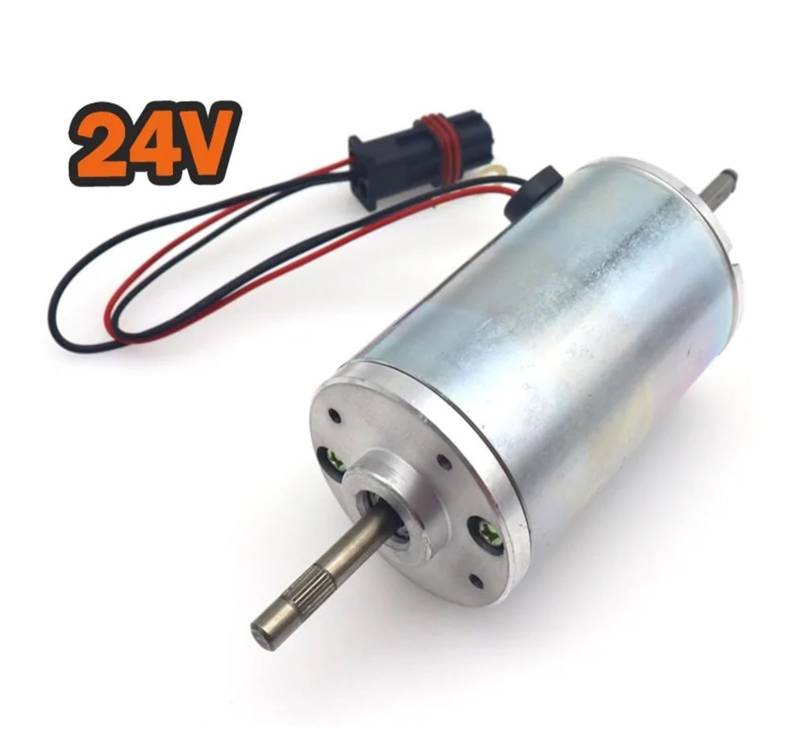 SASJQVMX 12V 24V Diesel Standheizung Elektromotor Luftgebläse Teile Passend Fit for Air Top 2000/2000S/2000ST Gebläsemotor 0319R8 1219N(18-24v) von SASJQVMX