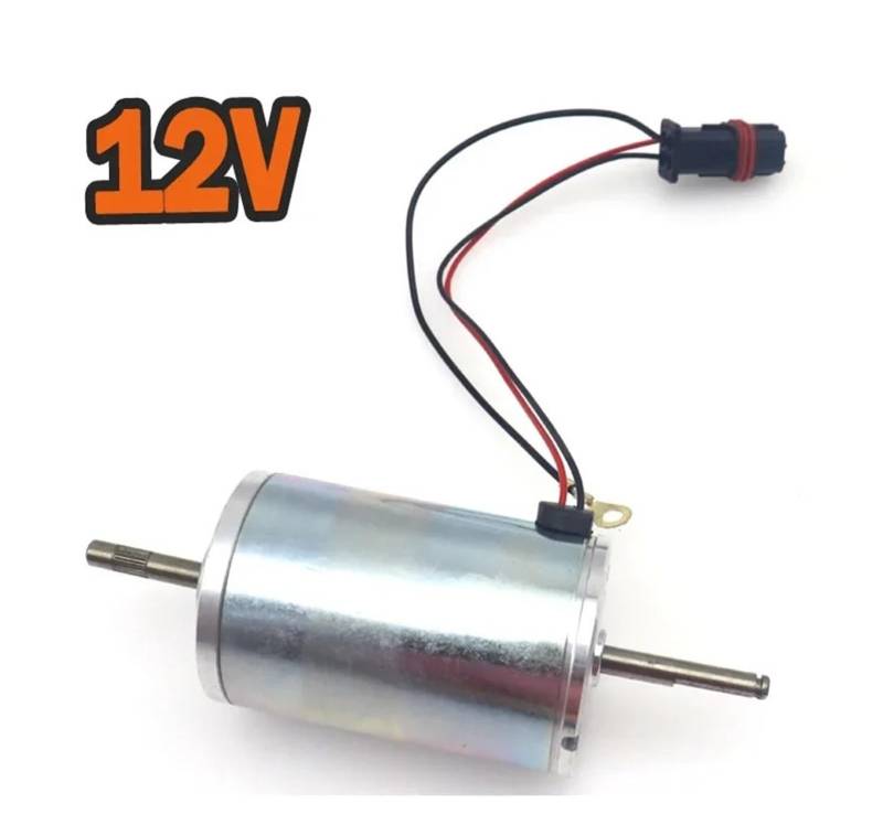 SASJQVMX 12V 24V Diesel Standheizung Elektromotor Luftgebläse Teile Passend Fit for Air Top 2000/2000S/2000ST Gebläsemotor 0319R8 1219N(8-12v) von SASJQVMX