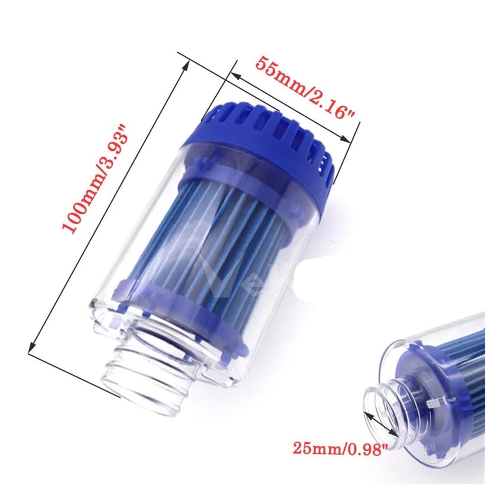 SASJQVMX 25mm Durchmesser Luft Diesel Standheizung Ansaugfilter Schalldämpfer Ansaugung Passend Fit for Auto LKW Van von SASJQVMX