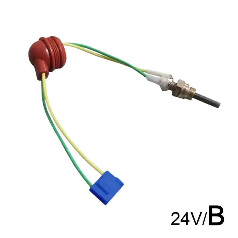 SASJQVMX Passend Fit For Heizung 12V 24V Glühkerze Kerze Keramik Stiftschlüssel Passend Fit For Dieselheizung Heizung Glühkerze(24V) von SASJQVMX