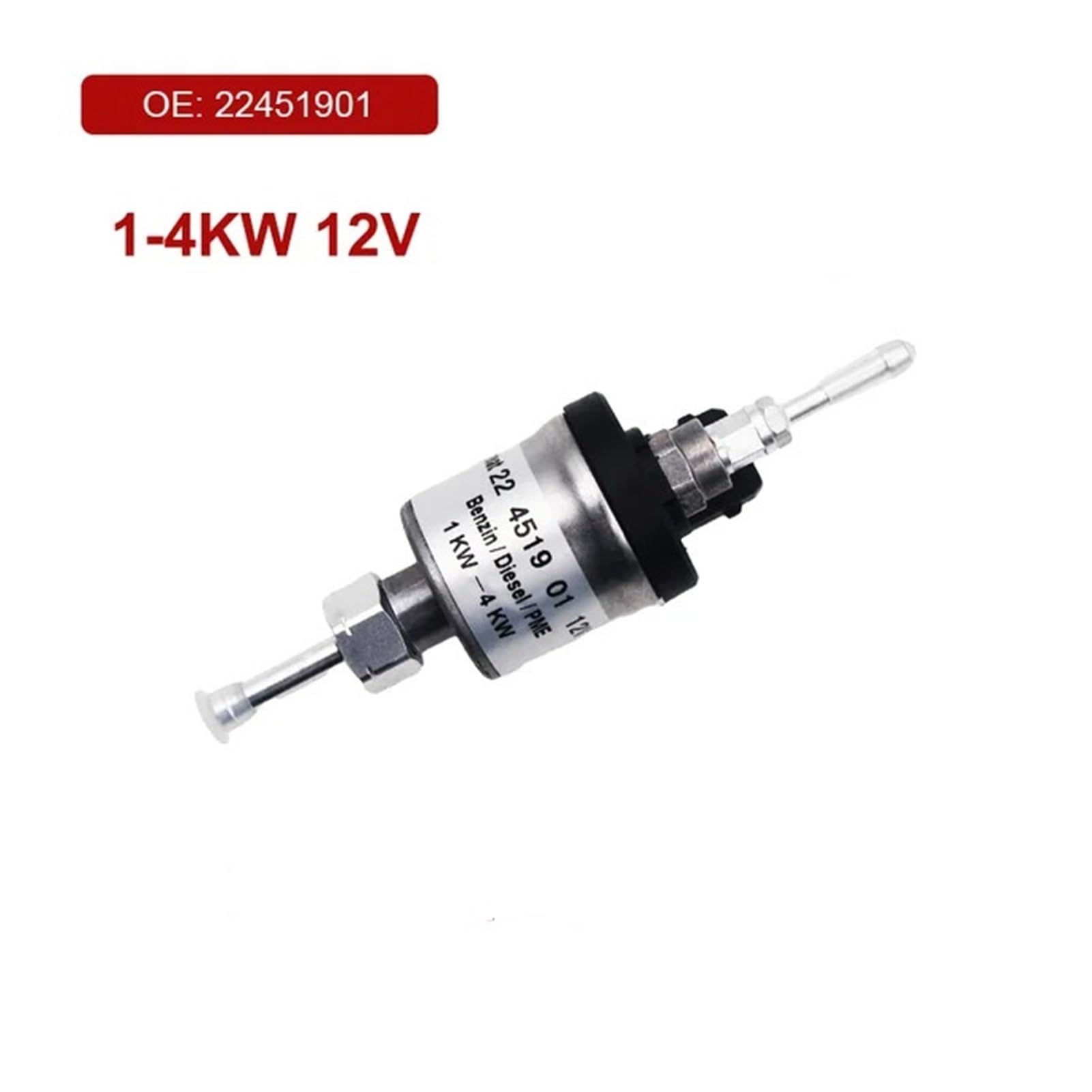 SASJQVMX Passend Fit for D2 D4 D4S 1-3KW 1-4KW 1-5KW 12V 24V Dieselheizung Kraftstoffdosierpumpe DP30 AT2000STC DP42 Öldosierpumpe(1-4KW 12V) von SASJQVMX