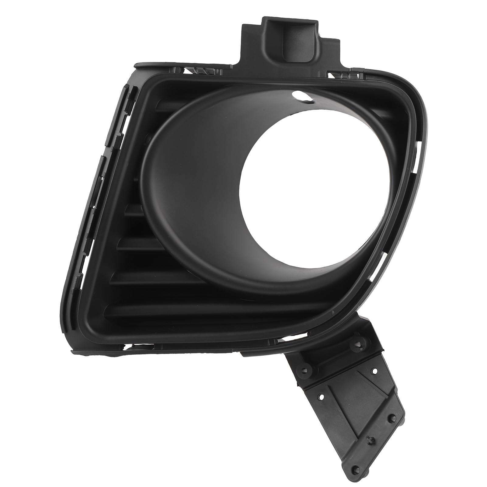 Fog Light Kühlergrillabdeckung, Verbessert die Ästhetik, den Austausch von Frontstoßstange Nebel Lampenverkleidungsabdeckung, für R55 R56 R57 R58 R59 LCI JCW (Links: 51117283347) von SASKATE