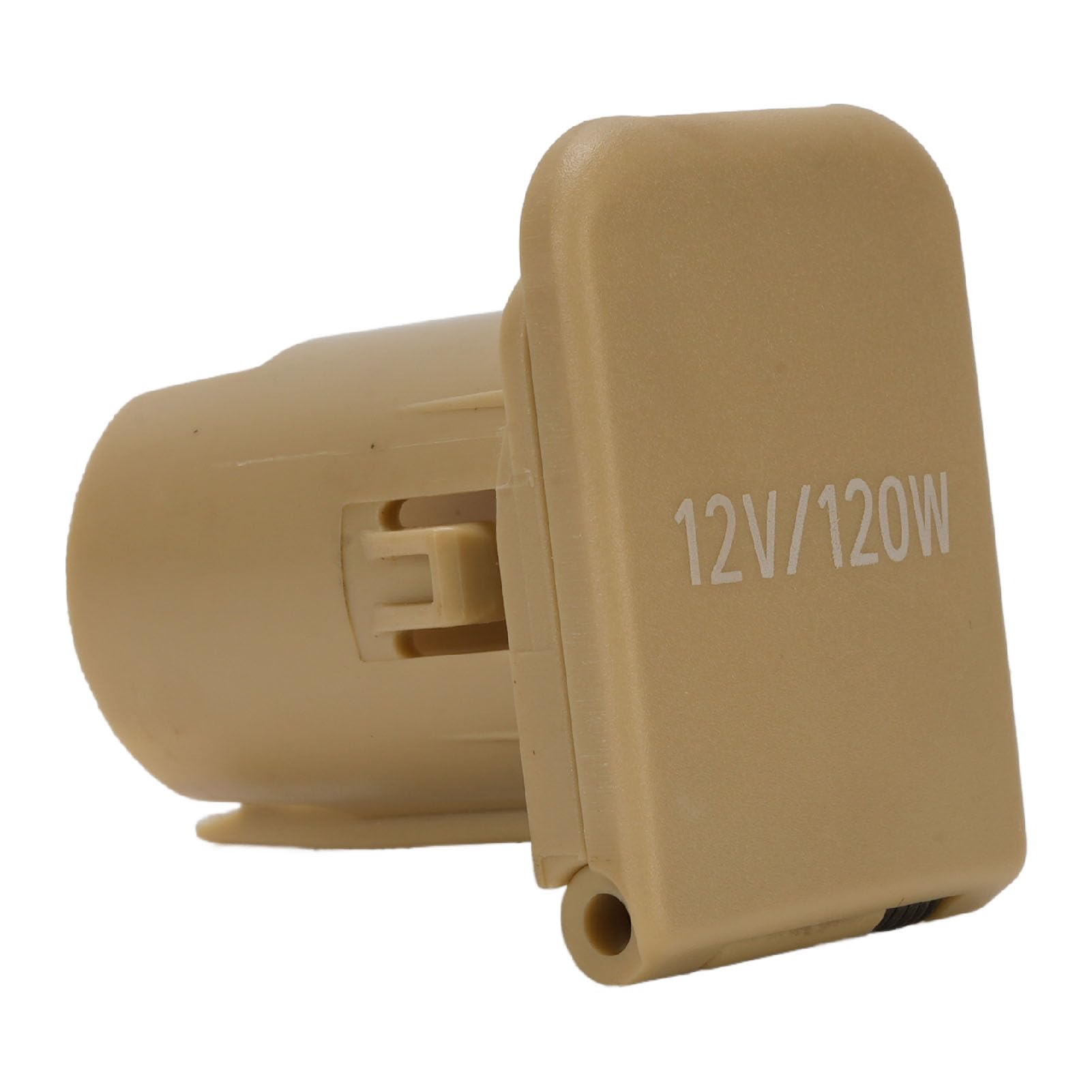 Power Outlet Socket Cap Plug 85535 33060 Vorne Konsole Zigarre Leichter Stromauslass Sockeln Deckung Austausch für GS460 LX570 (Beige) von SASKATE