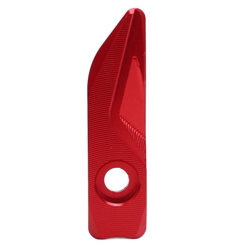 SASKATE Motorrad -ABS -Sensorabdeckung, Aluminiumlegierung Verbesserte Dekoration Vorderbremsbrems -Abdeckung Ersatz für Adv160 Adv150 (Rot) von SASKATE