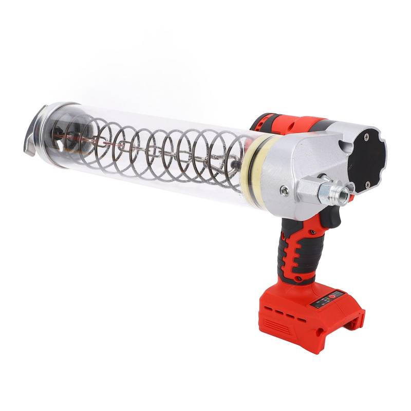 SASKATE Power FET Grease Gun Kit, Li -batteriebetoppte Fettpistole Kordless Elektrische Fettpistole 12000psi mit LED -Licht und Einstellbarer Durchflussrate für Schmierungaufgaben von SASKATE