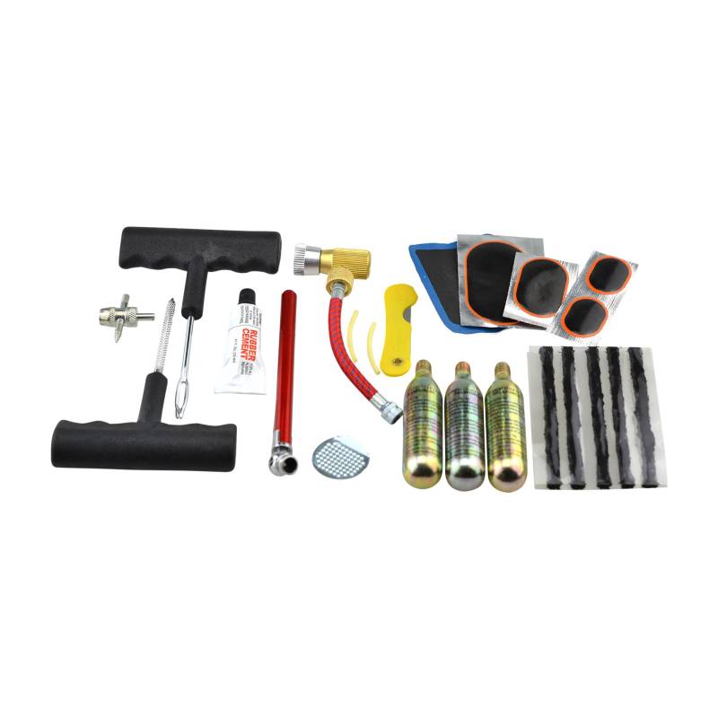 SATKIT Reparatur-Set für Autos, Gas C02 von Rad/Motorrad. von SATKIT