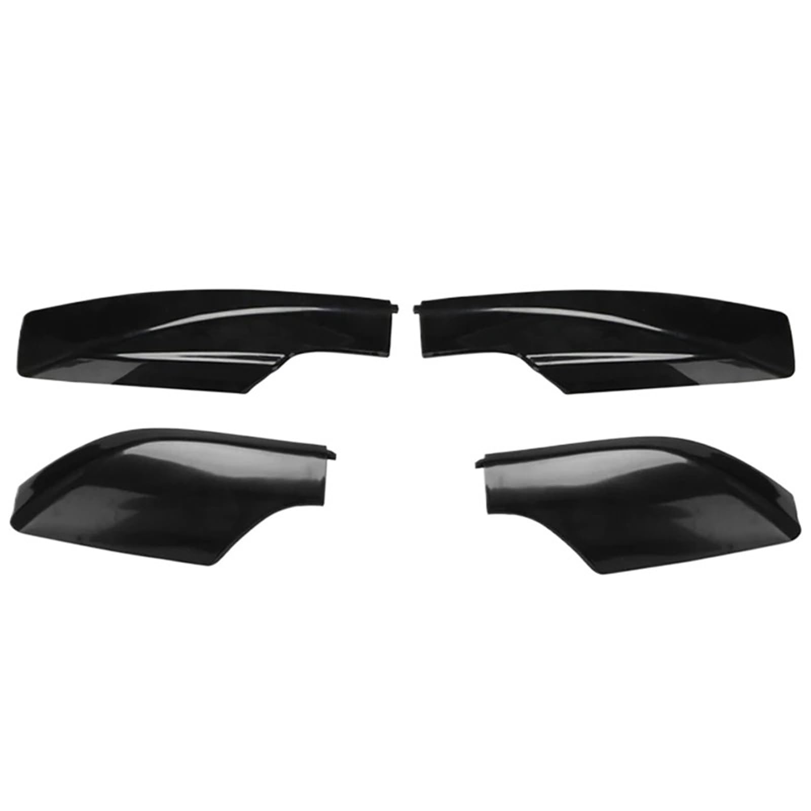 SAVHE 1/4 Stück Dachträger-Schienen-Endabdeckungsschale passend for Nissan Qashqai 2008–2015(4pcs Set) von SAVHE