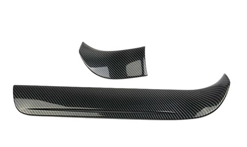 SAVHE 2 Teile/satz Dashboard Panel Streifen Abdeckung Trim Fit for Durango 2011 2012 2013 2014 2015 2016-2020 Schwarz Carbon Faser Stil ABS von SAVHE