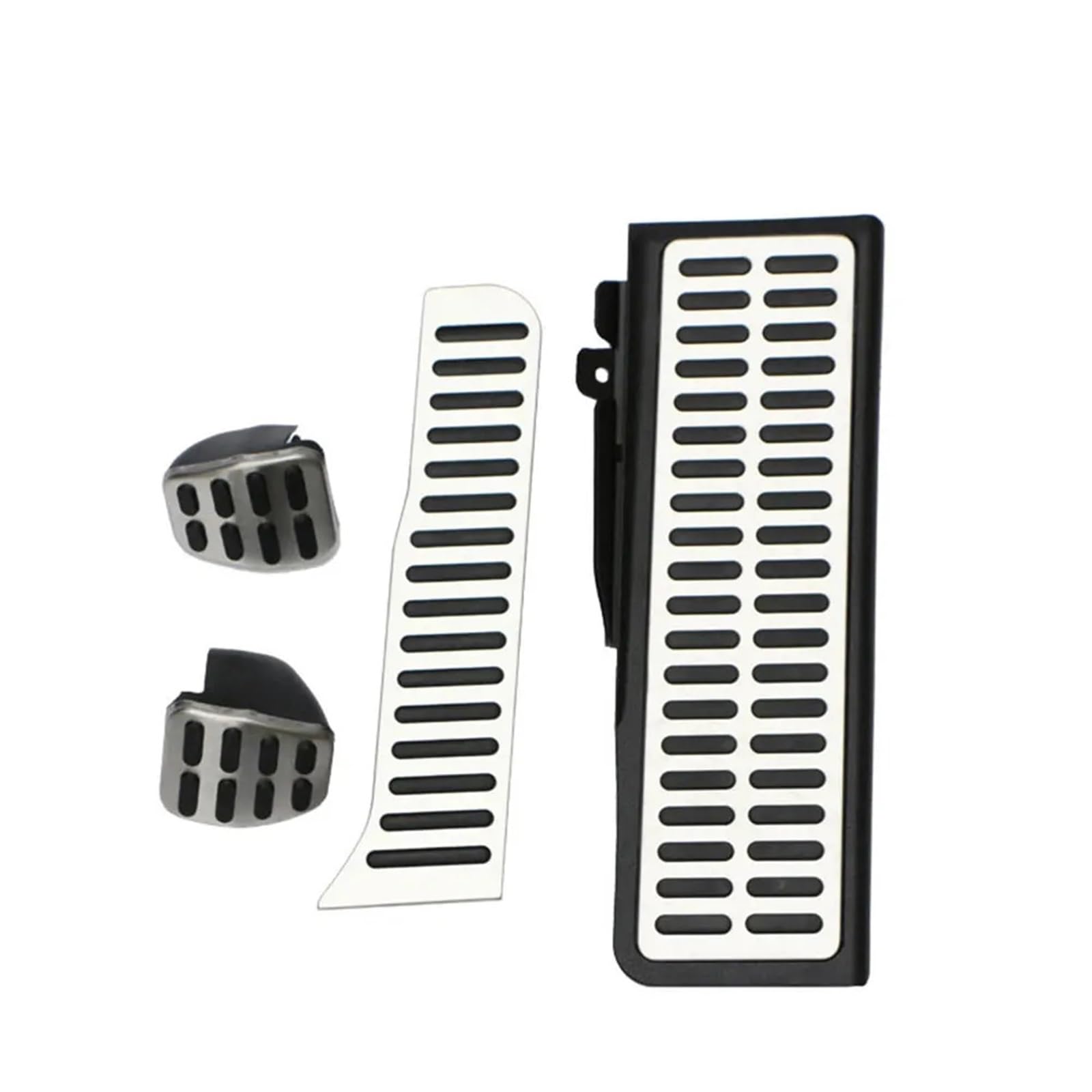 SAVHE Auto-Pedalabdeckung, at MT-Pedale, passend for Volkswagen VW Golf 5 6 GTI Jetta MK5 CC Tiguan, passend for Skoda Octavia Teile(4Pcs MT with Rest) von SAVHE