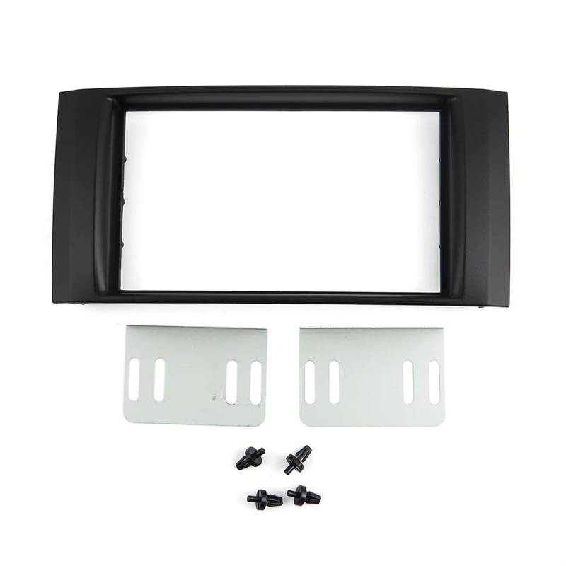 SAVHE Autozubehör Stereo Radio Fascia Panel Trim Kit 2 Din Rahmen Passend for ISUZU D-Max 2006 2007 2008 2009 2010 2011 von SAVHE