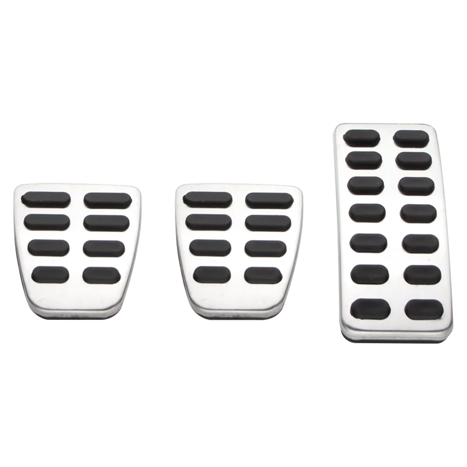 SAVHE Edelstahl Auto Gaspedal Bremspedal Kupplung Pedale Fall Fit for Hyundai Verna Solaris Limousine Fließheck 2012-2015 Teile(3 Pcs MT) von SAVHE