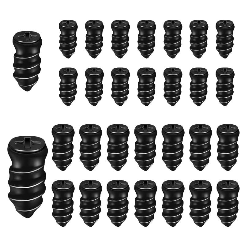 SAVITA 30pcs Gumminagel Reifen Nagel,Tire Repair Rubber Nail Vakuum Selbstbedienung Reifenreparaturnagel Gummischrauben Schnelles Werkzeug für Auto LKW und Traktor Reifenpannenreparatur (15 S + 15 L) von SAVITA