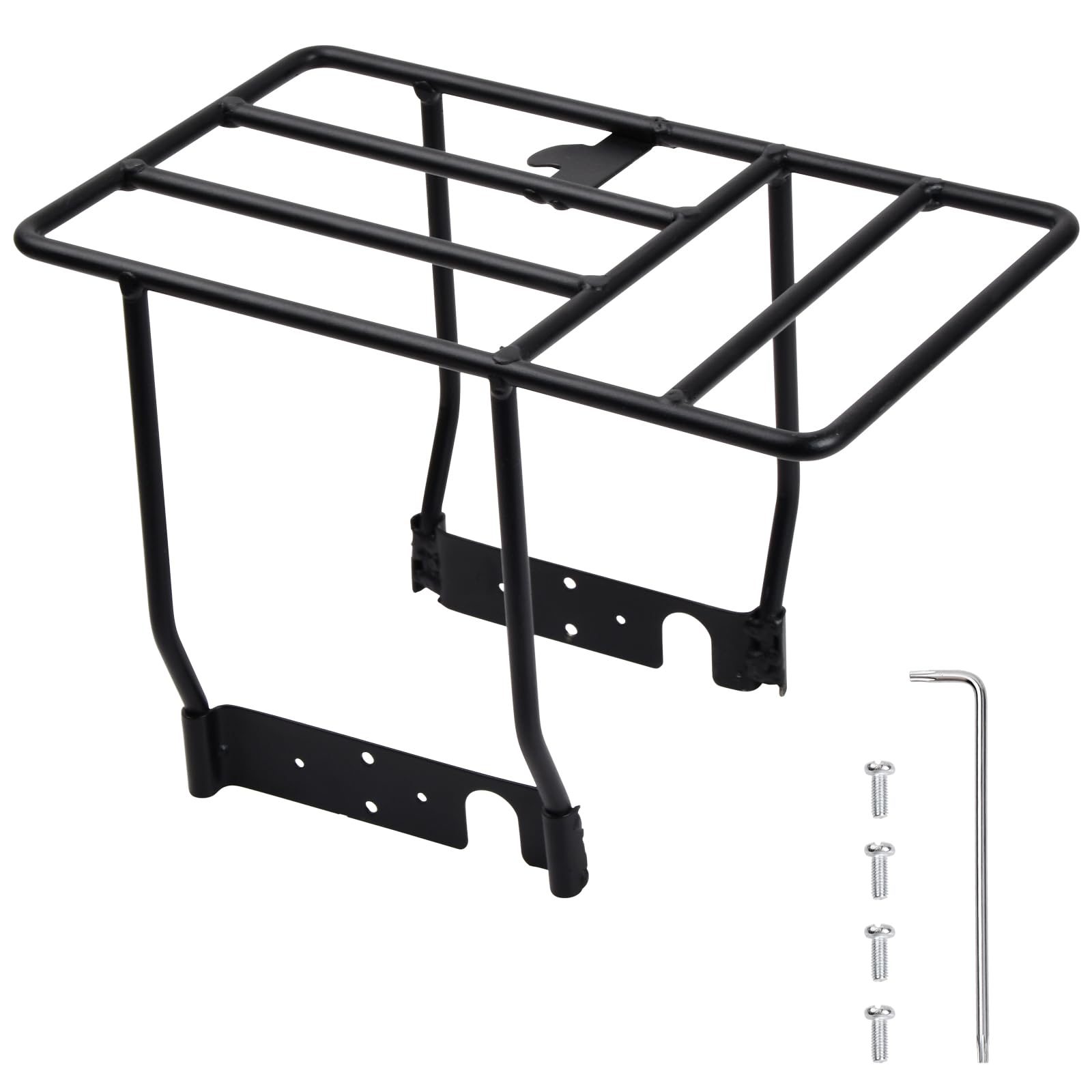 Scooter-Hinten Rack Kompatibel mit Xiaomi M365/ 1S /Pro Universell, E Scooter Gepäckträge Hinten Rack aus Aluminiumlegierungs, Elektroroller Heckablage Einfach zu Montieren - Schwarz, 27 x 15 x 17 cm von SAVOSWEET