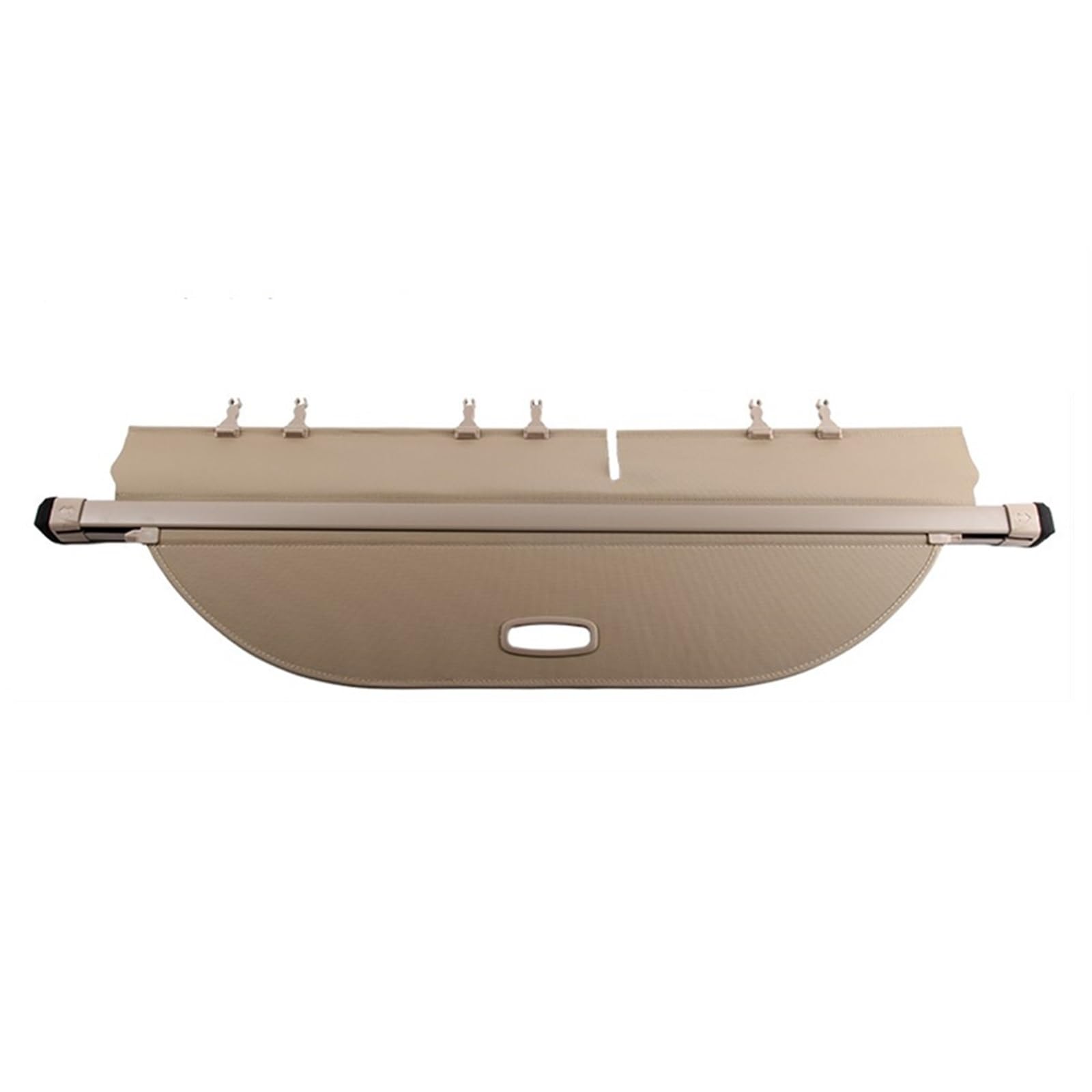 SAWIKI Kofferraumabdeckung, for Toyota, for RAV4 RAV-4 2013–2019, Sicherheitsschild, hinterer Gepäckvorhang, Trennwand, Privatsphäre, Autozubehör ausziehbare Gepäckraumabdeckung(Beige) von SAWIKI