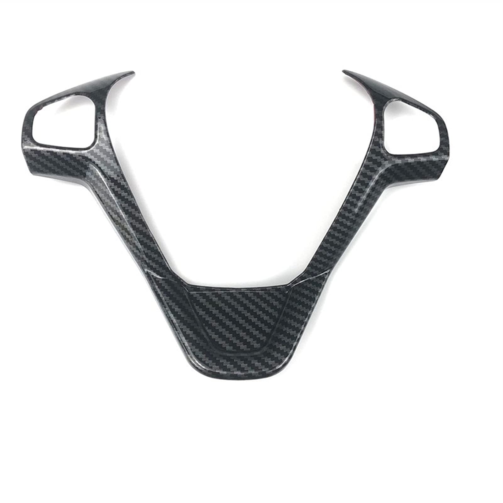 SAWIKI Lenkradabdeckung mit Paillettenbesatz, for, for Ford, for, for Fiesta, MK7 2009–2017, for, for Ecosport, 2012–2017 Paillettenbesatzaufkleber für Lenkrad(C Type Carbon Fiber) von SAWIKI