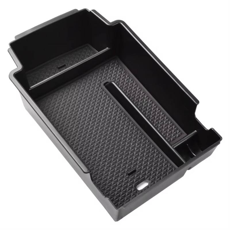 SBBLINWU Auto Armlehne Organizer Kompatibel Mit Chevrolet Für Blazer 2019 2020 2021 2022 Center Console Organizer Container Autozubehör Auto Mittelarmlehne Aufbewahrungsbox(Black) von SBBLINWU