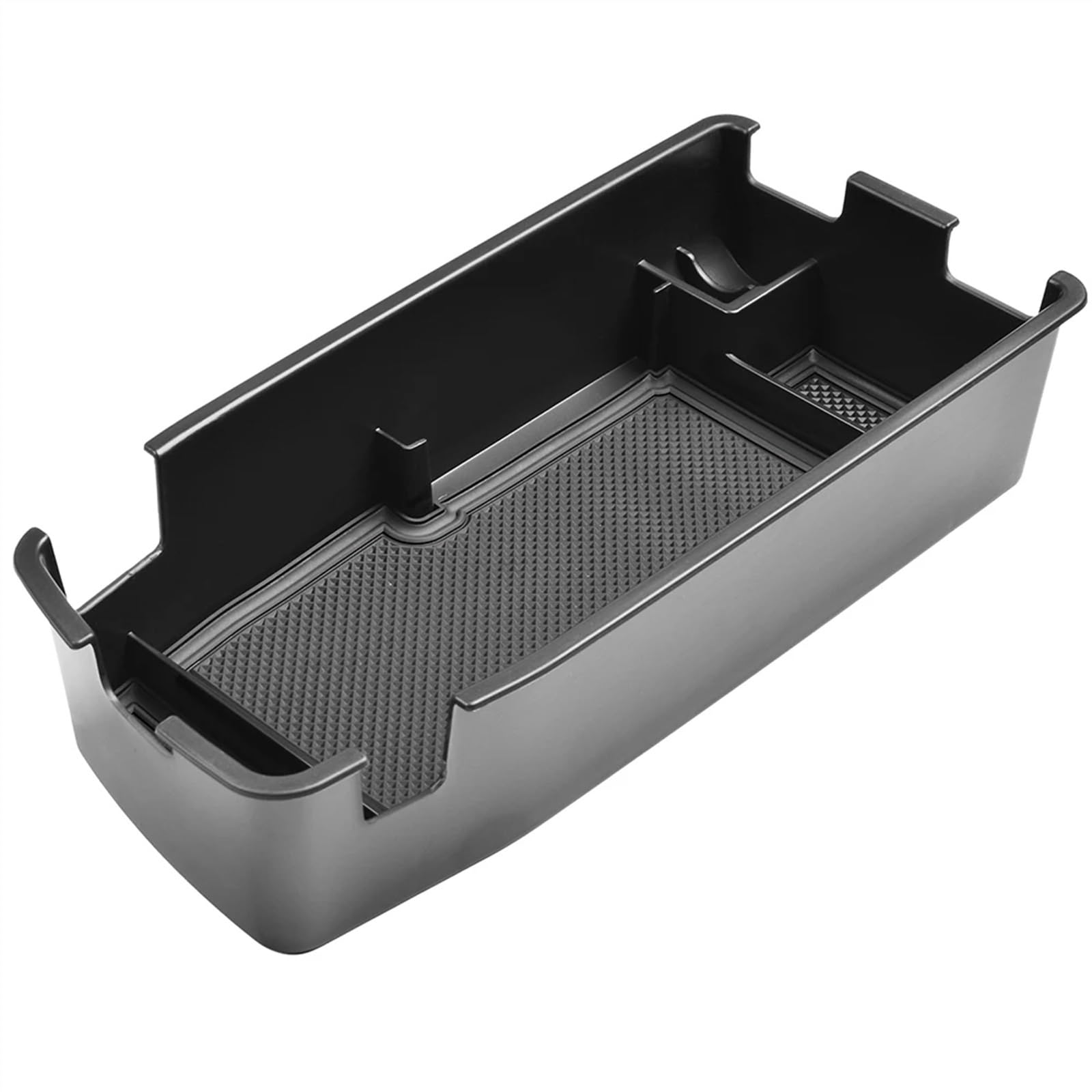 SBBLINWU Auto Armlehne Organizer Kompatibel Mit Chevrolet Für Bolt EUV EV 2022 2023 Auto-Armlehnen-Aufbewahrungsbox Mittelkonsolen-Organizer Einsatzfach Innenzubehör(Black) von SBBLINWU