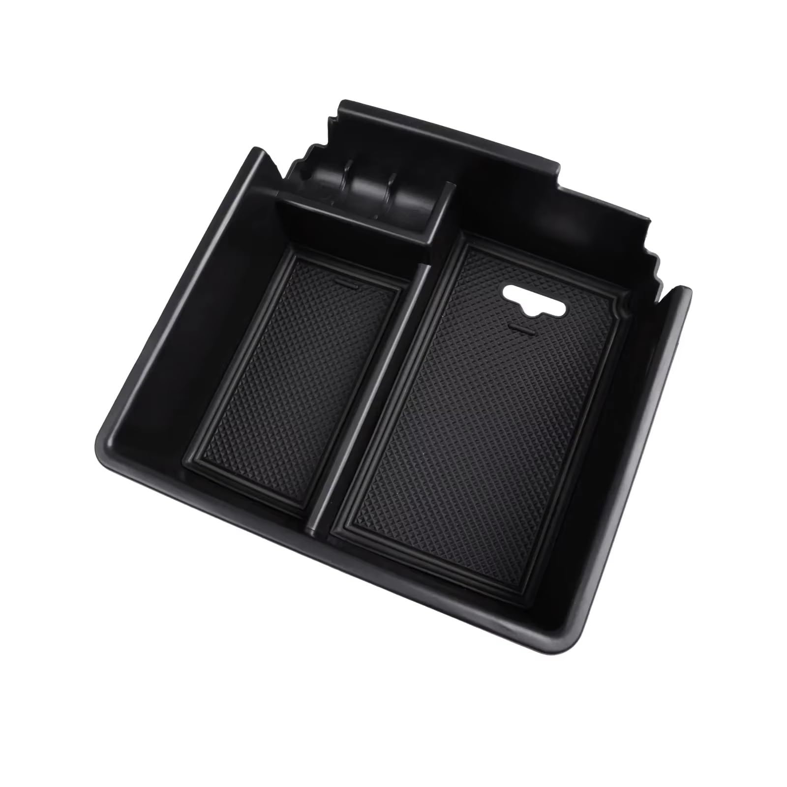 SBBLINWU Auto Armlehne Organizer Kompatibel Mit Ford Für Ranger 2019 2020 2021 2022 2023 Center Console Organizer Armlehne Aufbewahrungsbox Für Autodekorationszubehör(Black) von SBBLINWU