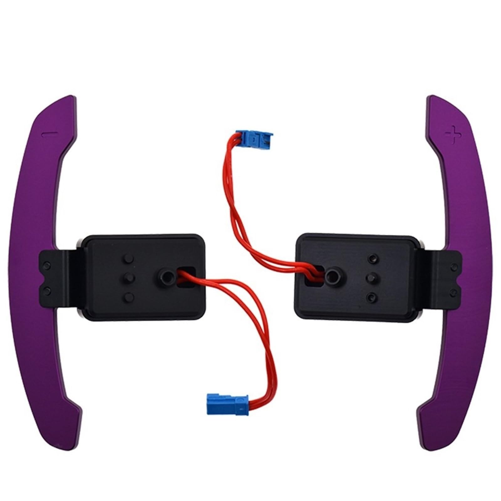 SBBLINWU Erweiterung Paddle Kompatibel Mit Für 3er 5er 6er 7er G20 G30 G87 M2 M3 M4 F20 F30 F45 Magnetische Schaltwippe Aus Aluminium Auto-Lenkrad-Schaltwippenverlängerung(Purple) von SBBLINWU