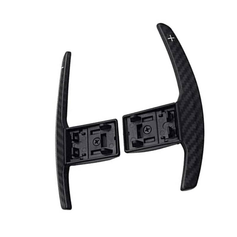 SBBLINWU Erweiterung Paddle Kompatibel Mit Für I3 I01 2014-2021 Für F25 X3 2013-2018 Auto-Trim-Schaltwippen Lenkrad-Schaltwippenverlängerung(Matte Carbon) von SBBLINWU