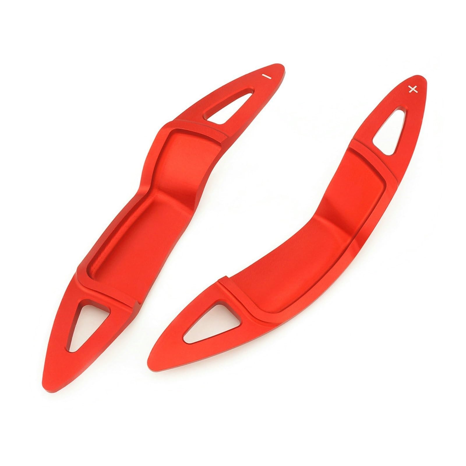 SBBLINWU Erweiterung Paddle Kompatibel Mit Mini Für Cooper R55 R56 R57 R58 R59 R60 R61 Für LCI Metall-Autoinnenraum-Schaltwippen Lenkrad-Schaltwippenverlängerung(Red) von SBBLINWU